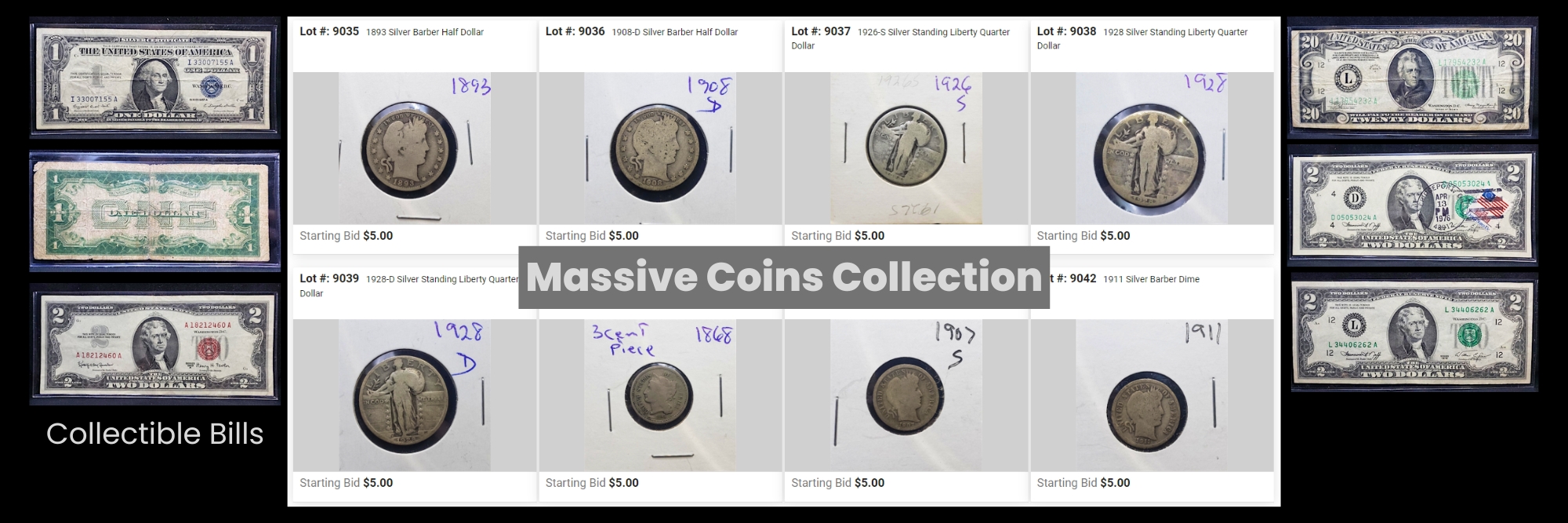 Massive Coins Collection